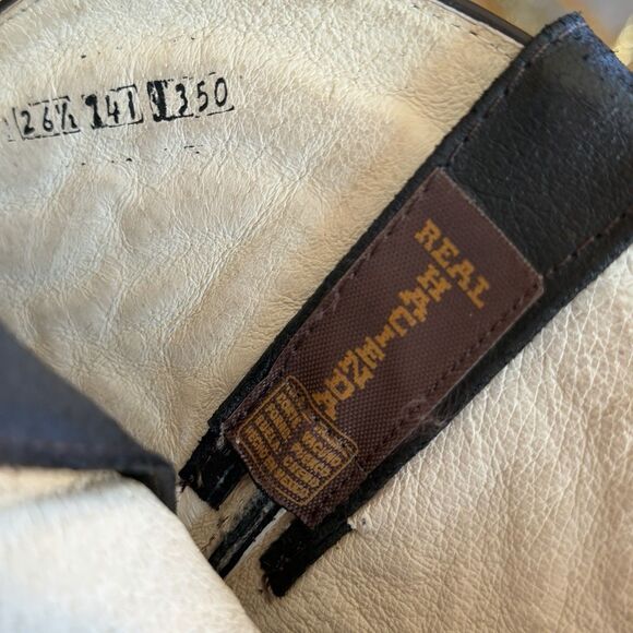 Mens Western Rodeo Boot Real Crocodile Belly Skin Leather Brown 26.5 US 8.5 - Picture 11 of 16